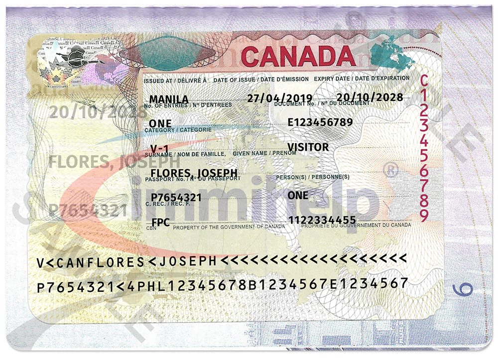 canada visa for tourist